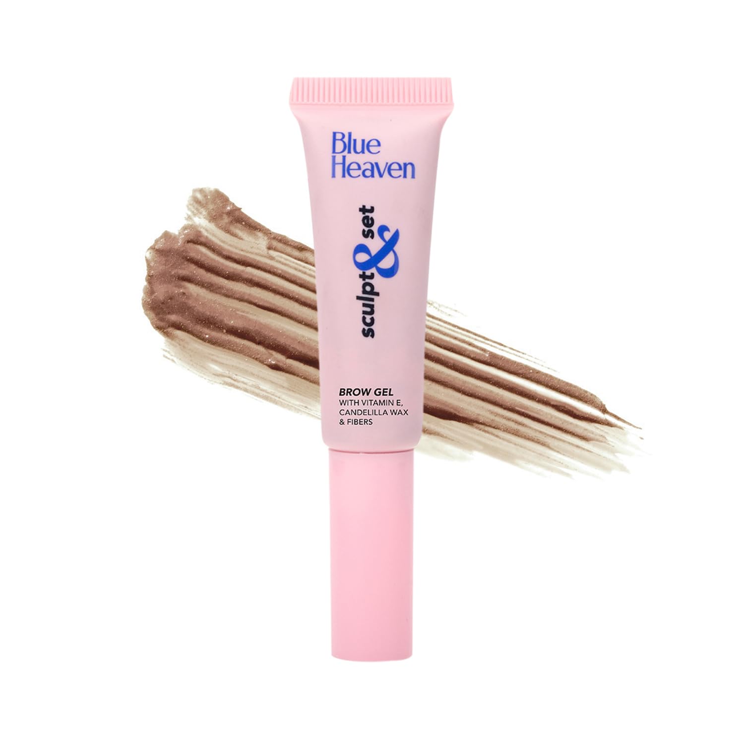 Blue Heaven Sculpt & Set, Eyebrow Gel with Applicator, Brown, 8gm
