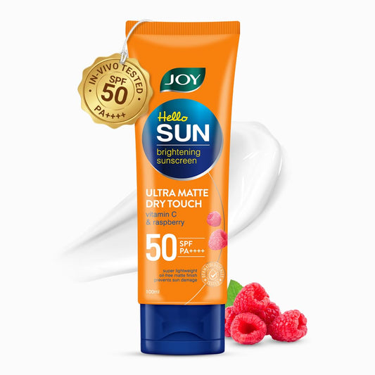 Joy Hello Sun Ultra Matte Sunscreen SPF 50 PA ++++ (100ml)