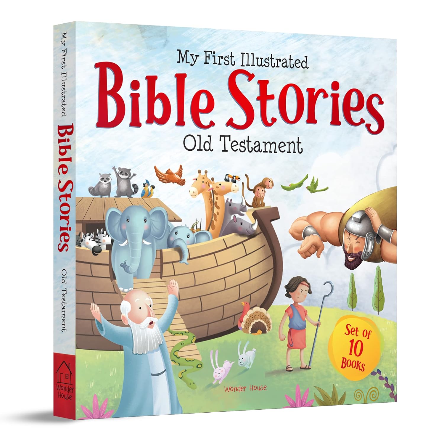 My First Illustrated Bible Stories Old Testament (Boxed Set of 10 Books) Paperback