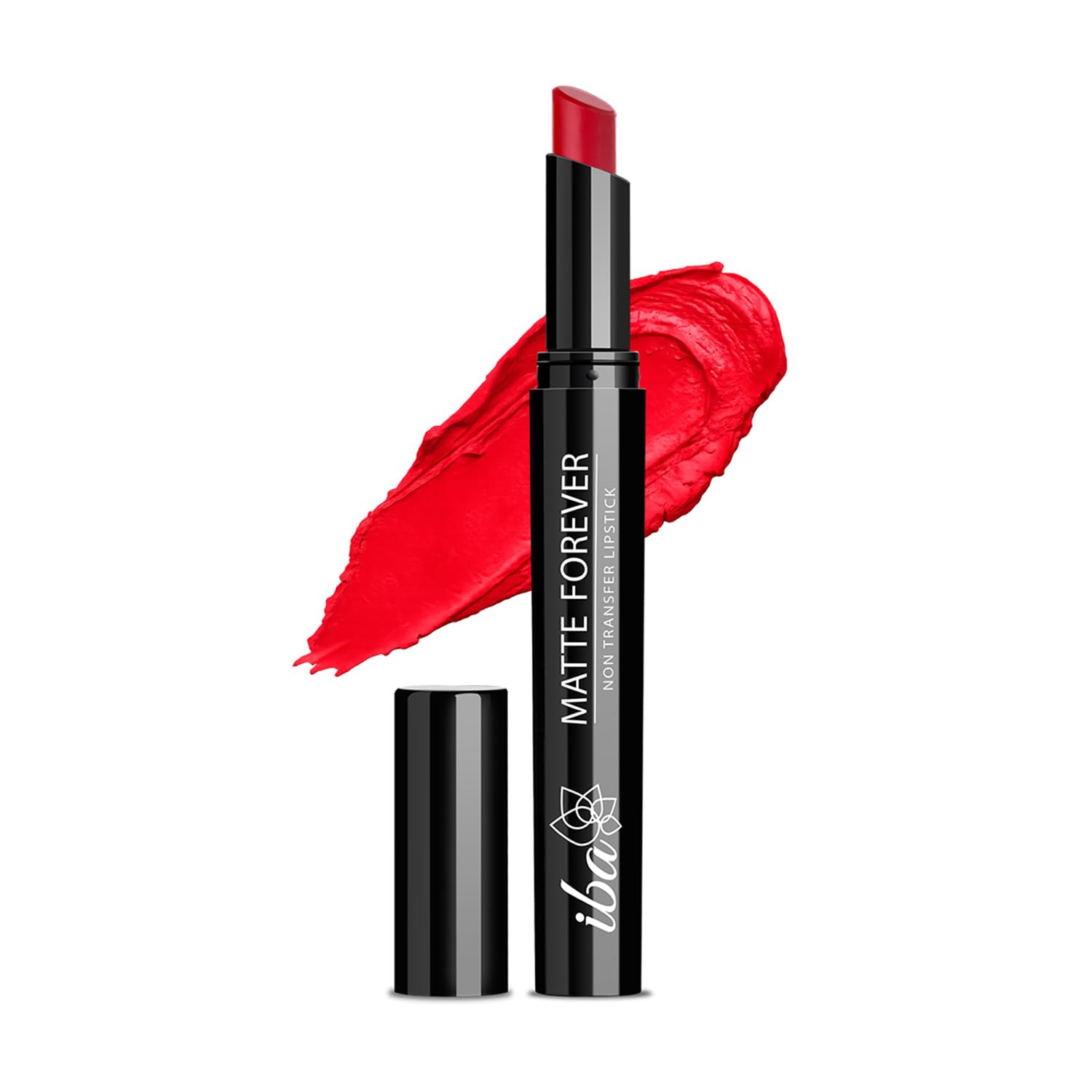Iba Matte Forever Non-Transfer Lipstick for Women - 11 Nikkah Red 2g
