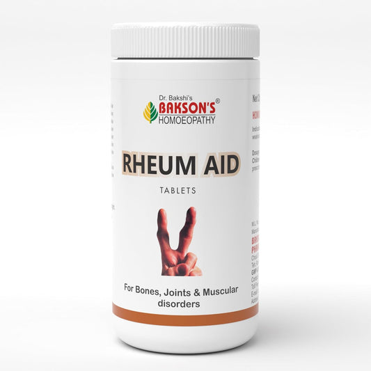 Bakson Rheum Aid 200 Tablets Arthritis/Joint Pains,Muscular Weakness/Fatigin ue for pareliever headache joints pain