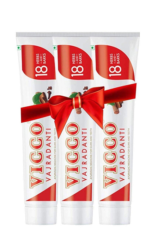 Vicco Vajradanti Paste-150g (Pack of 3)