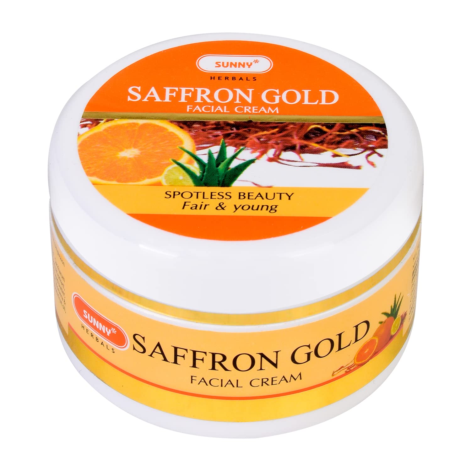 Bakson Sunny Saffron Gold Facial Cream (100g)