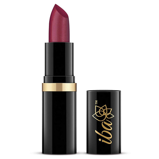 Iba Pure Lips Moisture Rich Lipstick for Women- A40 Berry Blast, 4g
