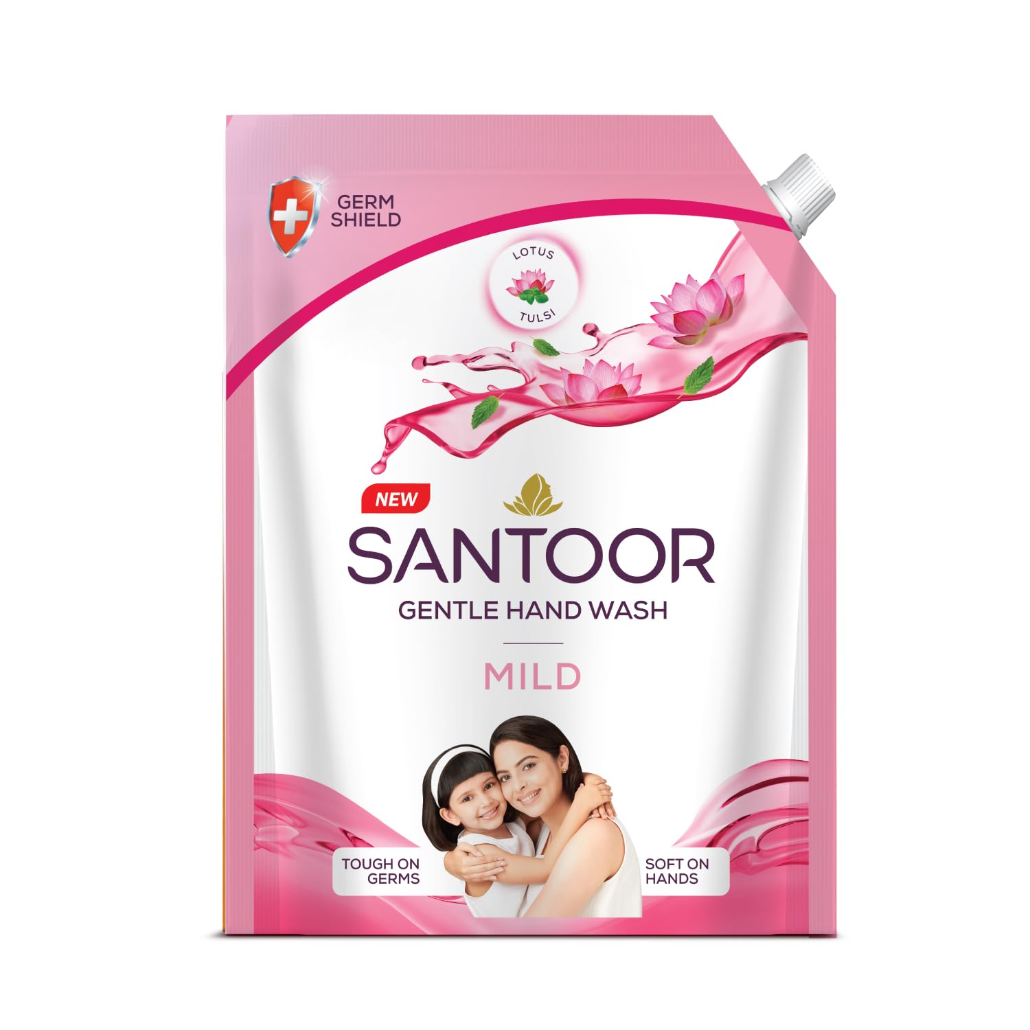 Santoor Mild Gentle Hand Wash 1200ml