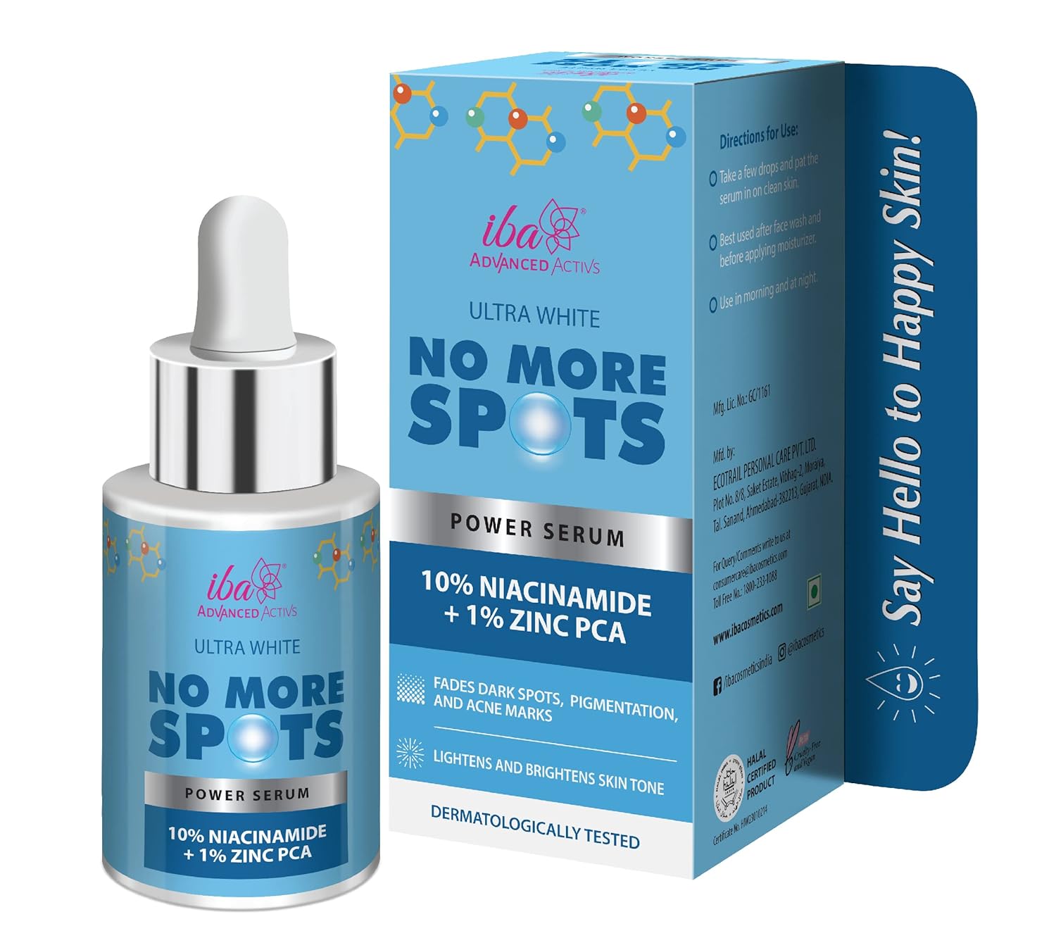 Iba Ultra White No More Spots 10% Niacinamide Power Serum 30ml