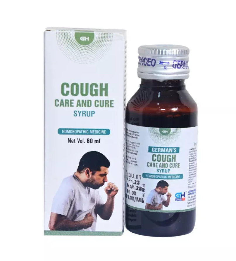 German Homeo Care & Cure Cough Syrup (60ml)