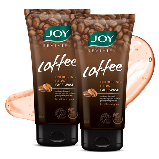 Joy Tan Removal Exfoliating Coffee Face Wash (2X150ml)
