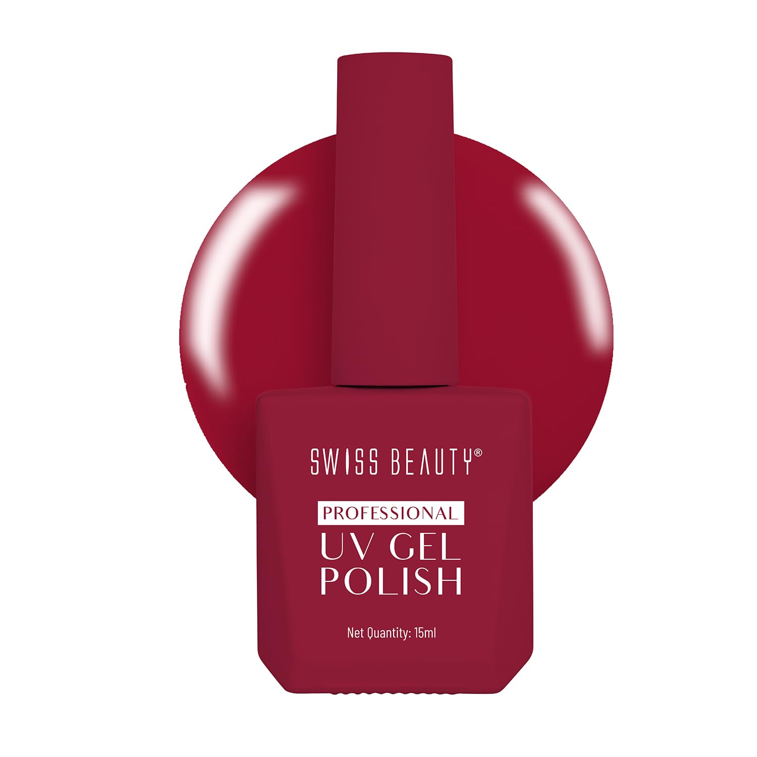 Swiss Beauty Professional Uv Gel Nail Polish, Matte Finish - (Shade-28, 15Ml)