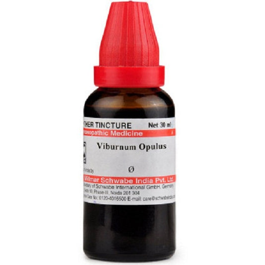 Dr Willmar Schwabe India Viburnum Opulus Mother Tincture 1X (Q) (30ml) for headache