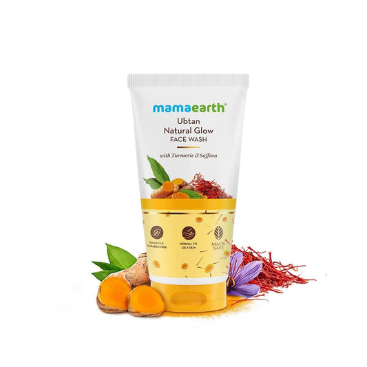 Mamaearth Ubtan Face Wash For Tan Removal - 50 ml