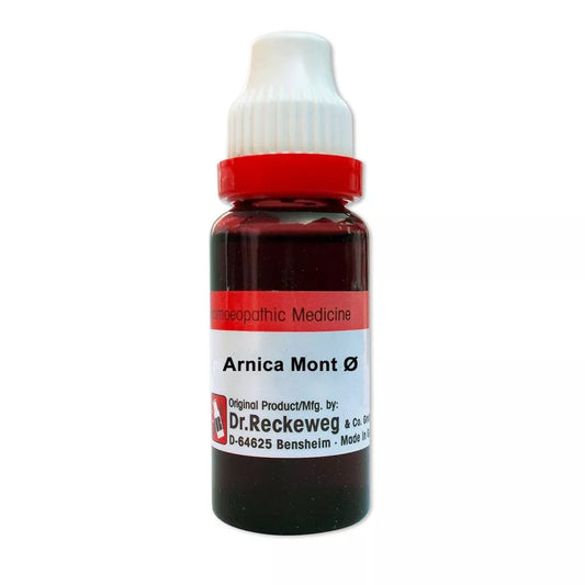 Dr. Reckeweg Arnica Montana Mother Tincture 1X (Q) (20ml) for Hair Fall Bleeding Gum Joint pain