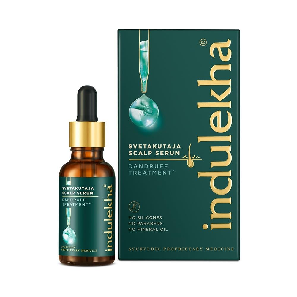 Indulekha Svetakutuja Dandruff Treatment Scalp Serum 30ml