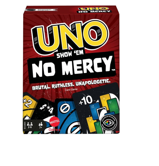UNO Show em No Mercy Card Game for Kids, Adults & Family Night, Parties and Travel