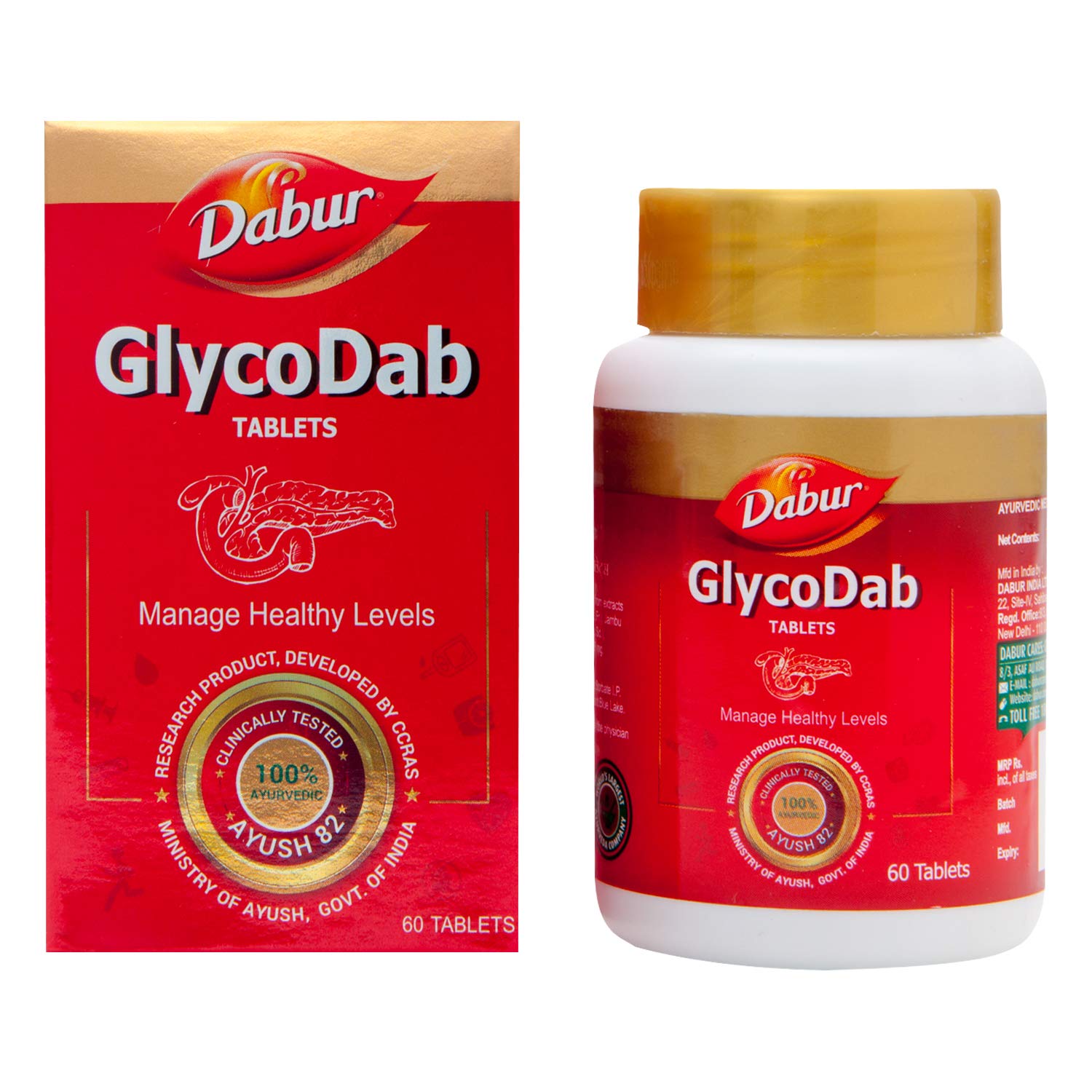 Dabur Ayurvedic GlycoDab (60tab)