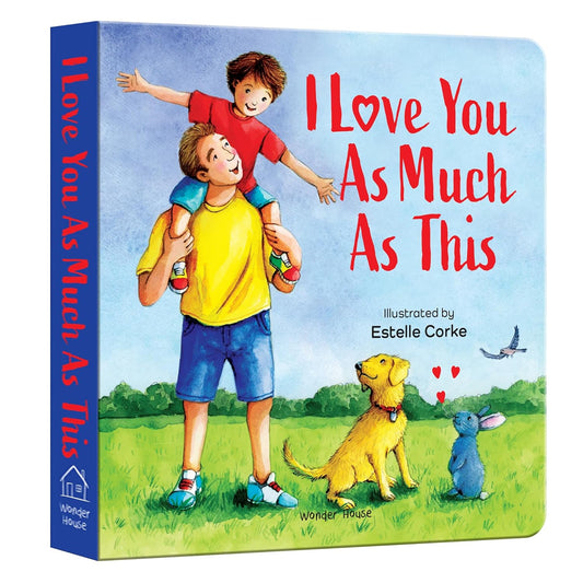 I Love You as Much as This – A Sweet and Soothing Illustrated Board Book for Kids:  Board Book