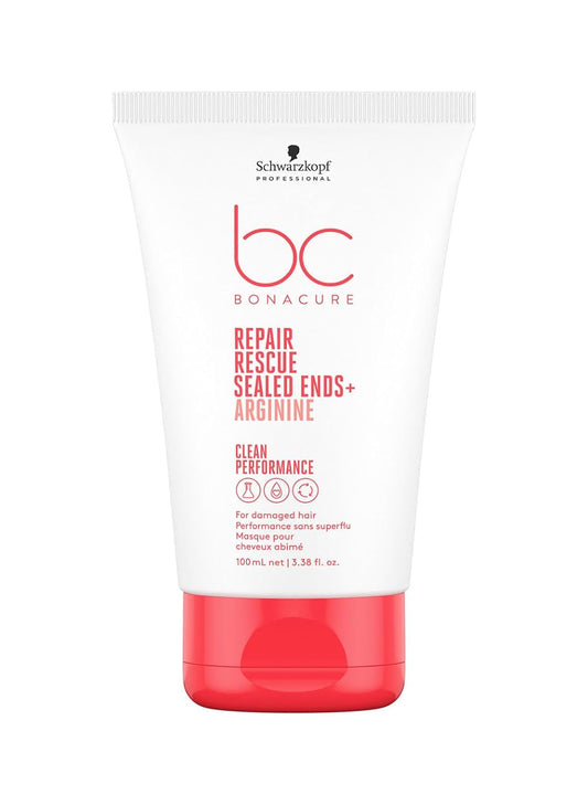 Schwarzkopf Professional Bonacure Repair Rescue Sealed Ends With Arginine For Preventing Split Ends, 100Ml - Liquid