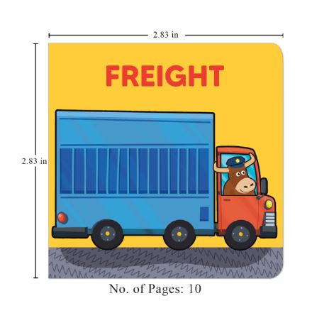 Wheels at Work - Freight | Board Book