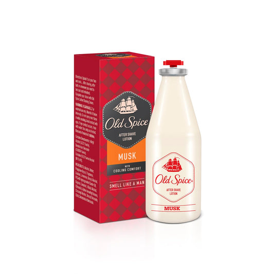 Old Spice ASL After Shave Lotion | Musk | Cool, Aromatic and Fresh | 100ml