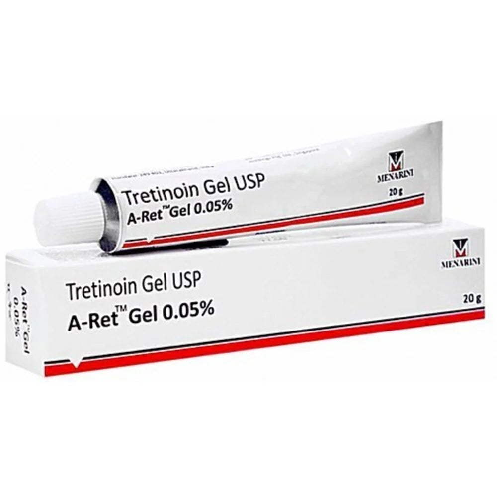 A Ret 0.05% Gel (20gm) For Acne, Wrinkles, Skin Spots & Rough Skin