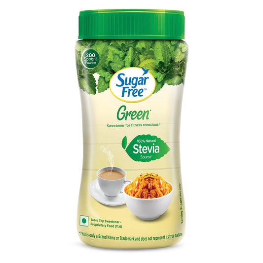 Sugar Free Green Stevia Jar, 200 g