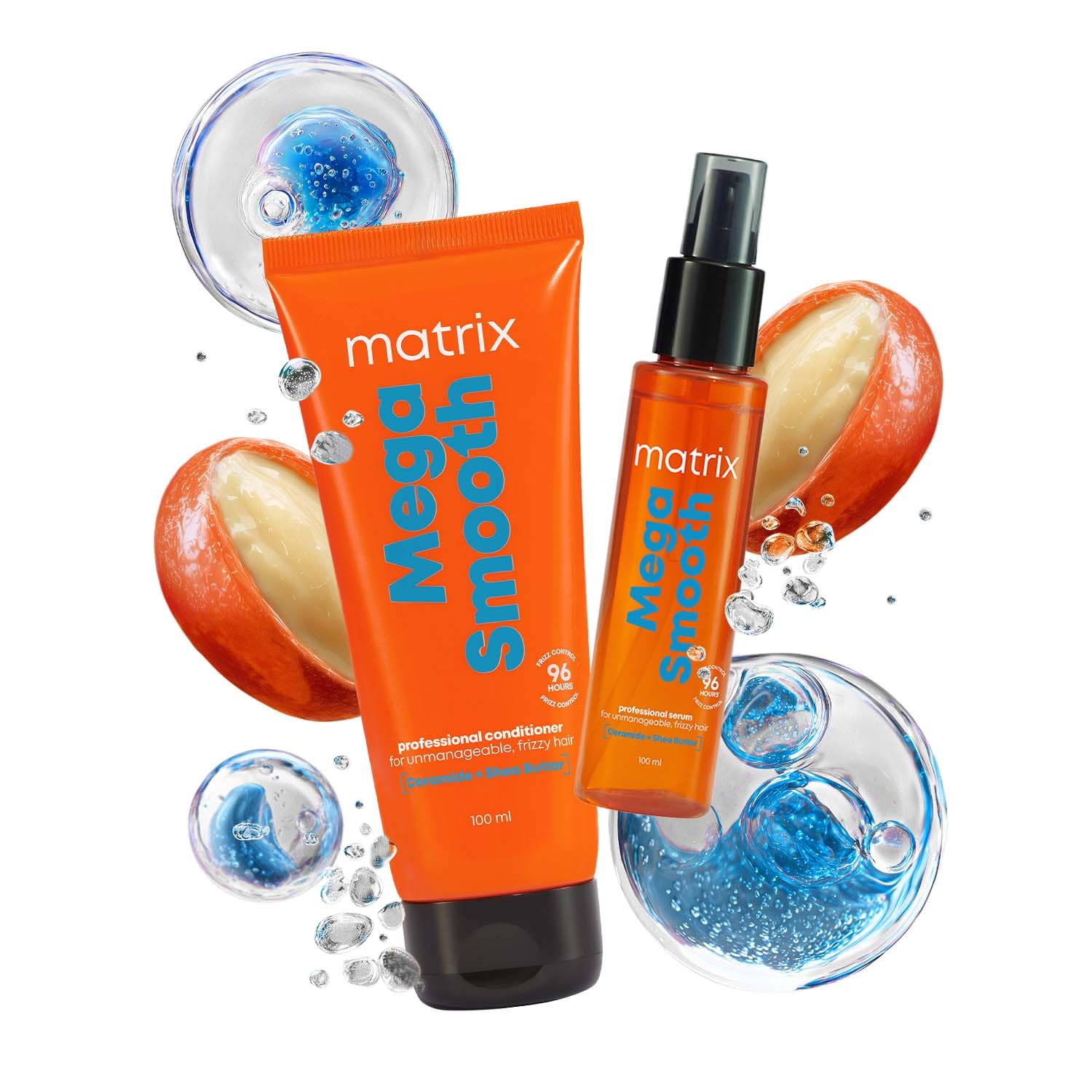 Defy Frizz for 4 Days with Anti-Frizz Shampoo: A professional smoothing shampoo that gently cleanses, moisturizes and works to tame dry, damaged, curly, coarse and rebellious hair types, leaving hair defrizzed, smooth and shiny Infused with Shea Butter