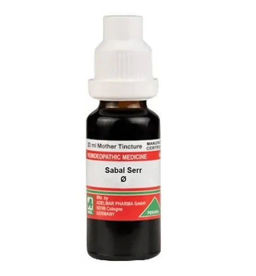 Adel Homeopathy Sabal Serr Mother Tincture Q - 20 ml