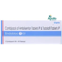 Endobloc T Combipack – 20 Tablets for Pulmonary arterial hypertension (PAH)
