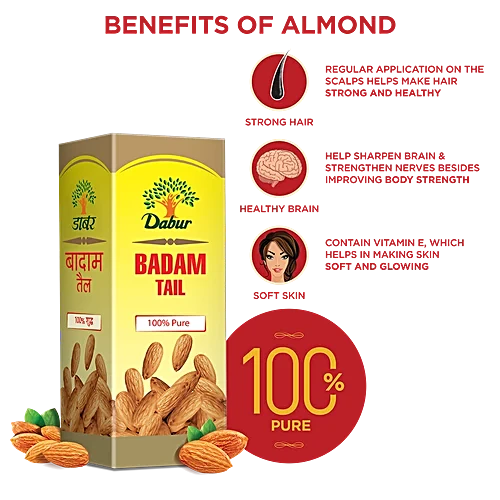 Dabur Ayurvedic Badam Tel (25ml)
