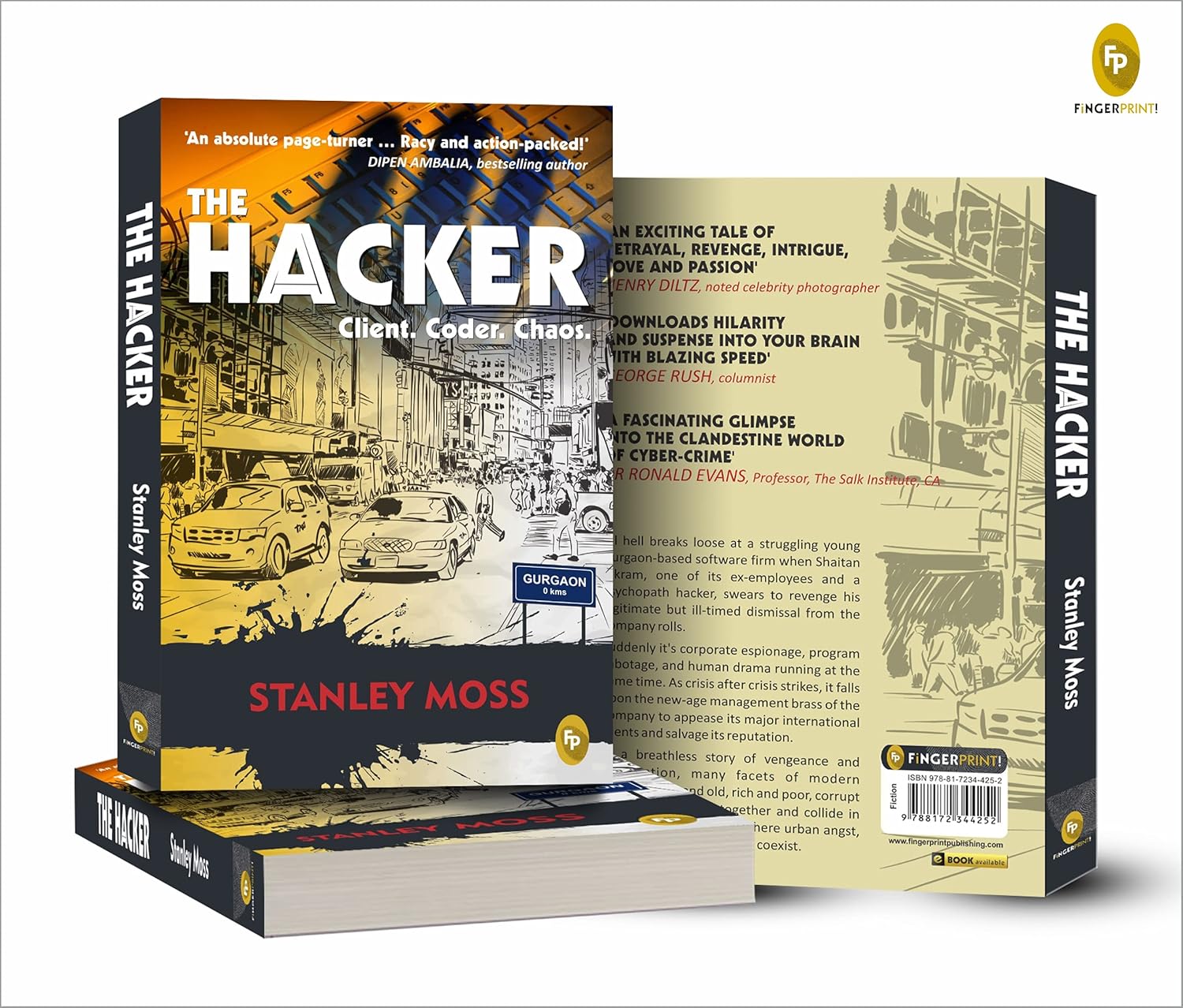 The Hacker: Client. Coder. Chaos. | Paperback Book