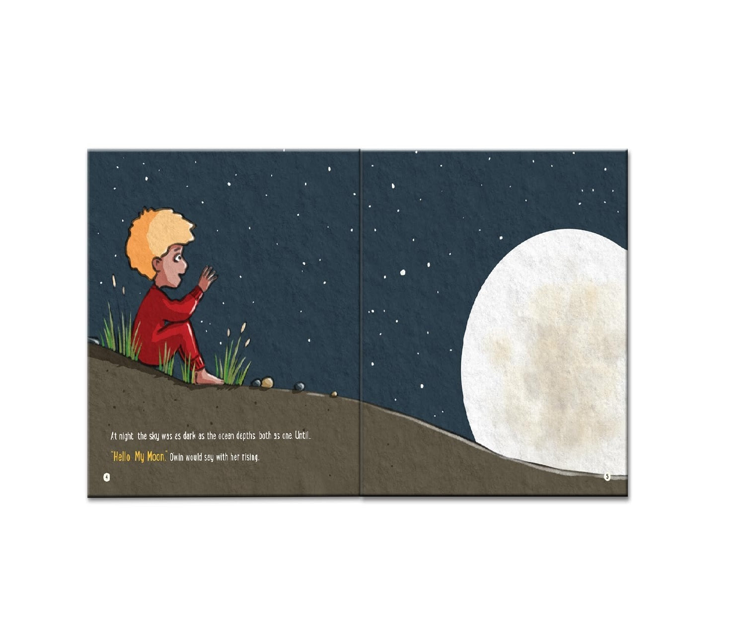O' win and the moon book