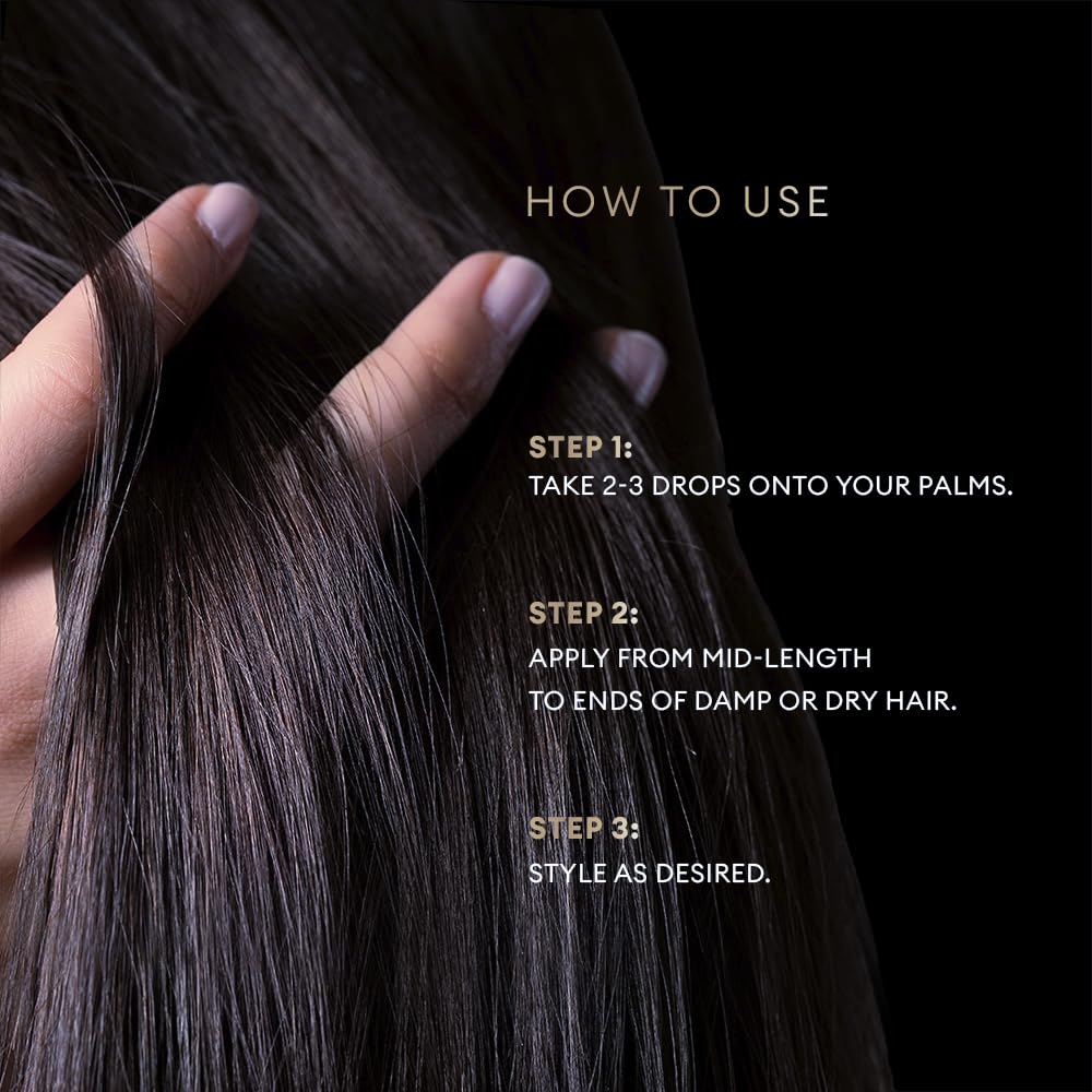 TRESemme Silk Press Finisher Serum 38ml | Hair Serum | Sleeker Shinier Hair Serum| Frizz control hair serum