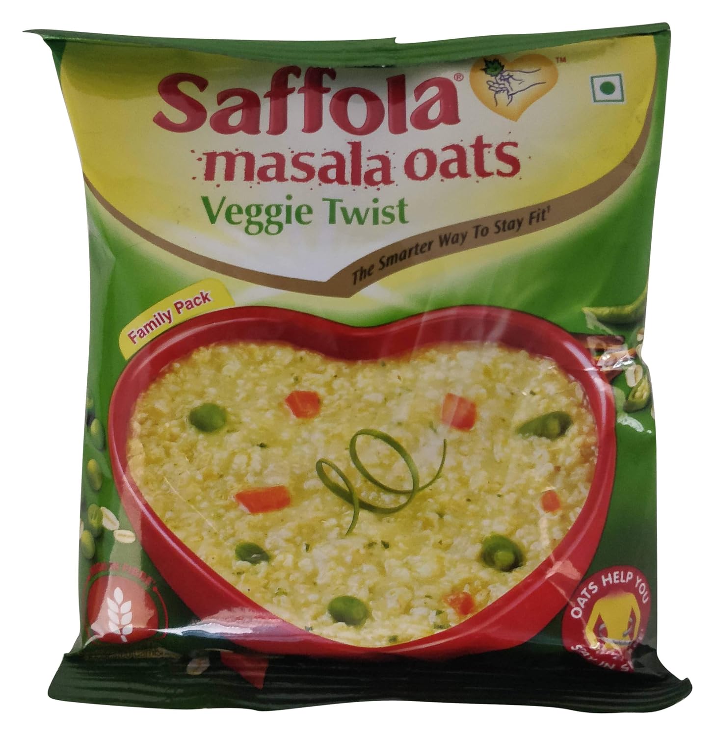 Saffola Masala Oats - Veggie Twist, 120 g