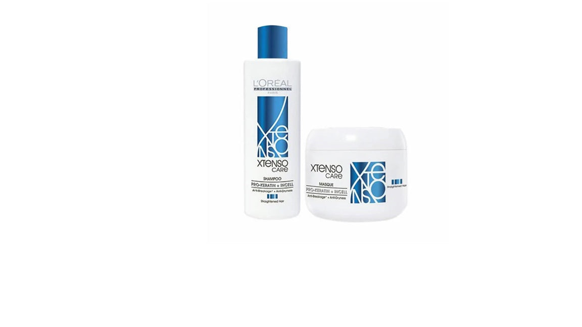 LOreal Professional Paris Xtenso Care Shampoo and Masque 250 ml + 196 gm