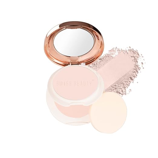 SWISS BEAUTY Oil Cantrol Compact Powder Face Makeup 2 g, Light-Medium, 10 gram
