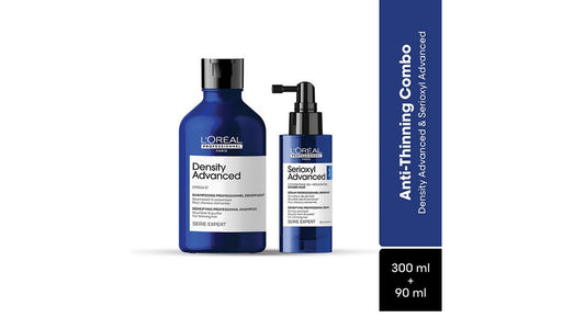 LOreal Professionnel Density Activator Regime With Density Advanced Shampoo & Serioxyl Advanced - combo