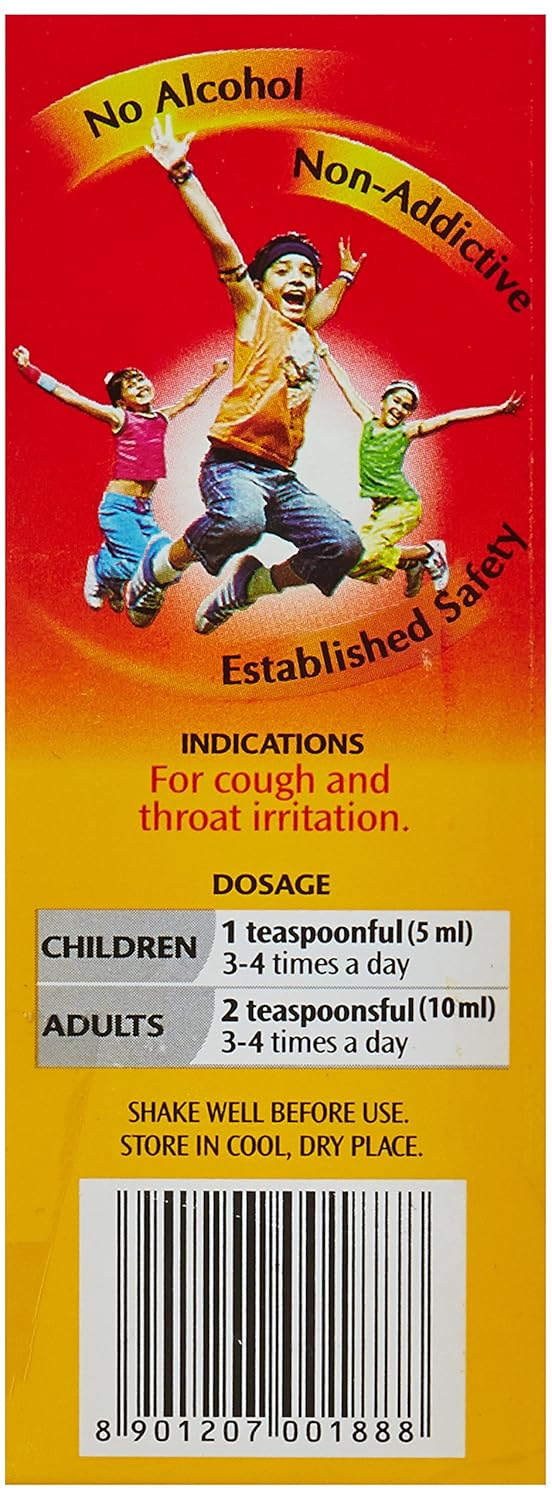 Dabur Ayurvedic Honitus Cough Syrup (100ml) cough and cold throat
