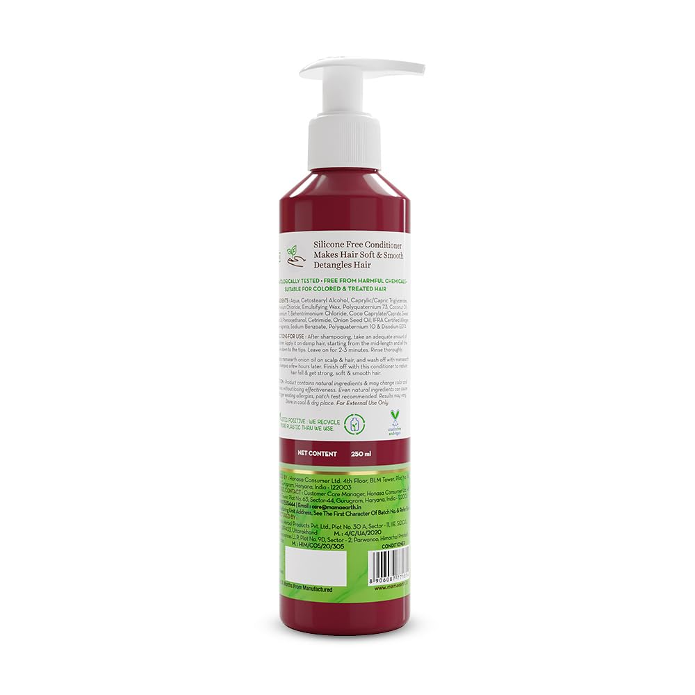 Mamaearth Onion Conditioner For Hair Fall Control - 250 ml