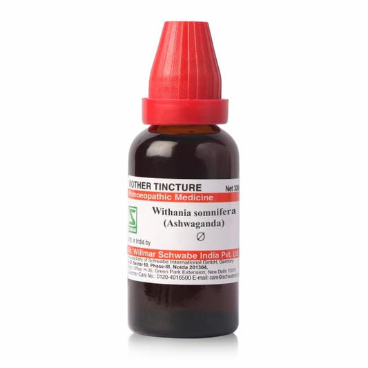 Dr Willmar Schwabe Ashwagandha (Withania somnifera) Dilution for high blood sugar anxiety arthritic composition