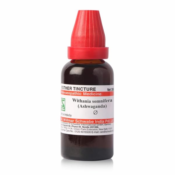 Dr Willmar Schwabe Ashwagandha (Withania somnifera) Dilution for high blood sugar anxiety arthritic composition