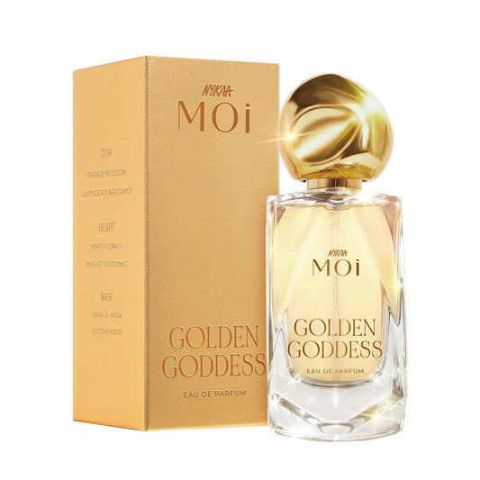 Nykaa Golden Goddess EDP 50ml | Floral Vanilla Scent for Women |