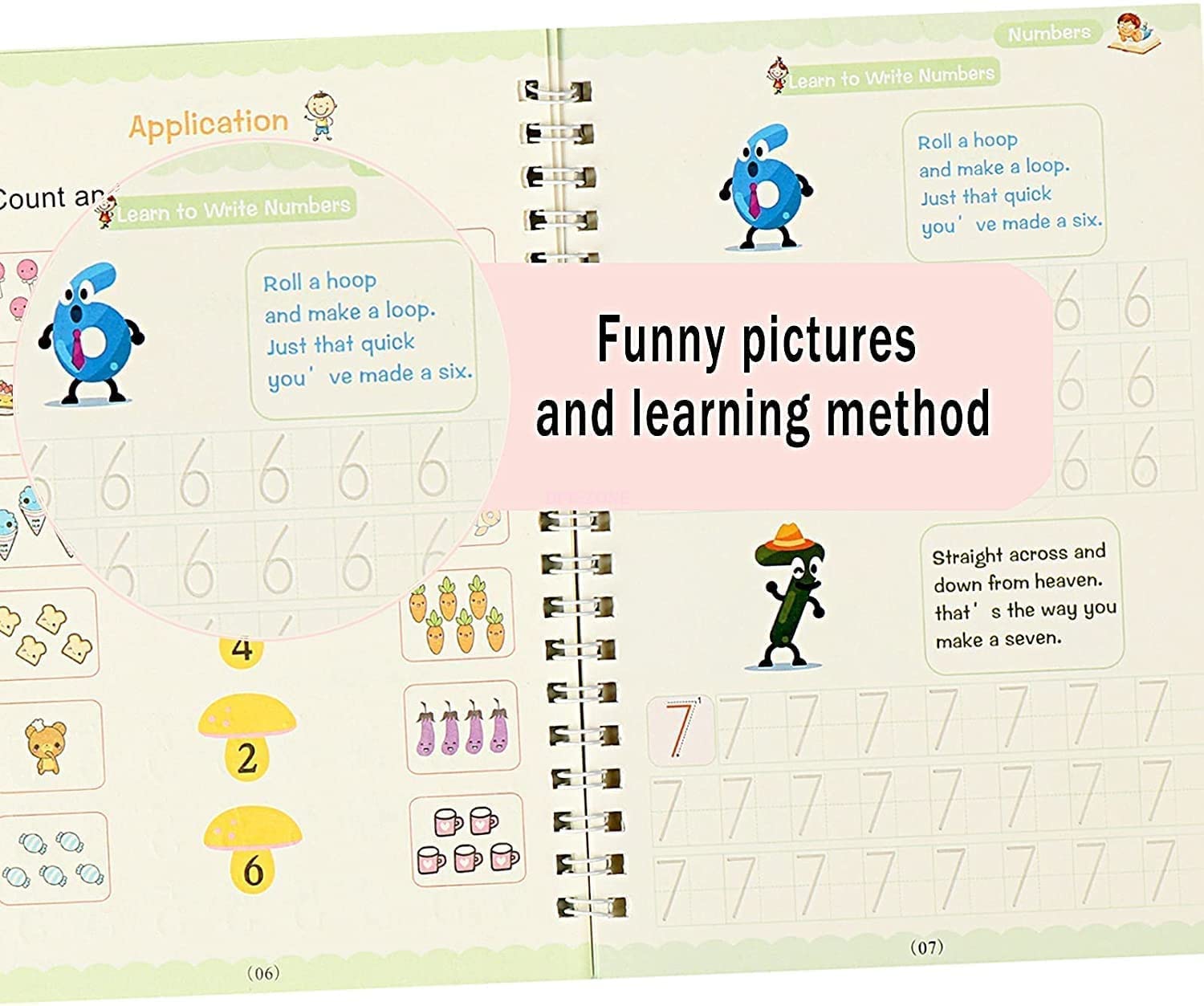Sank Magic Practice Copybook Set (4 Book)