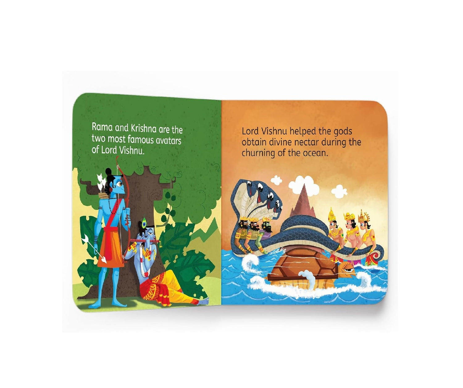 My First Book of Vishnu – Illustrated Board Book for Kids