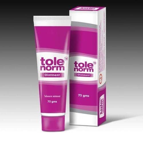 Dr. JRK Tolenorm Ointment 75 gm For Vitiligo, White Spots on Skin, Leucoderma