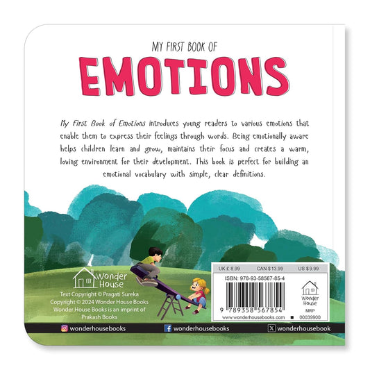 My First Book of Emotions | Board book