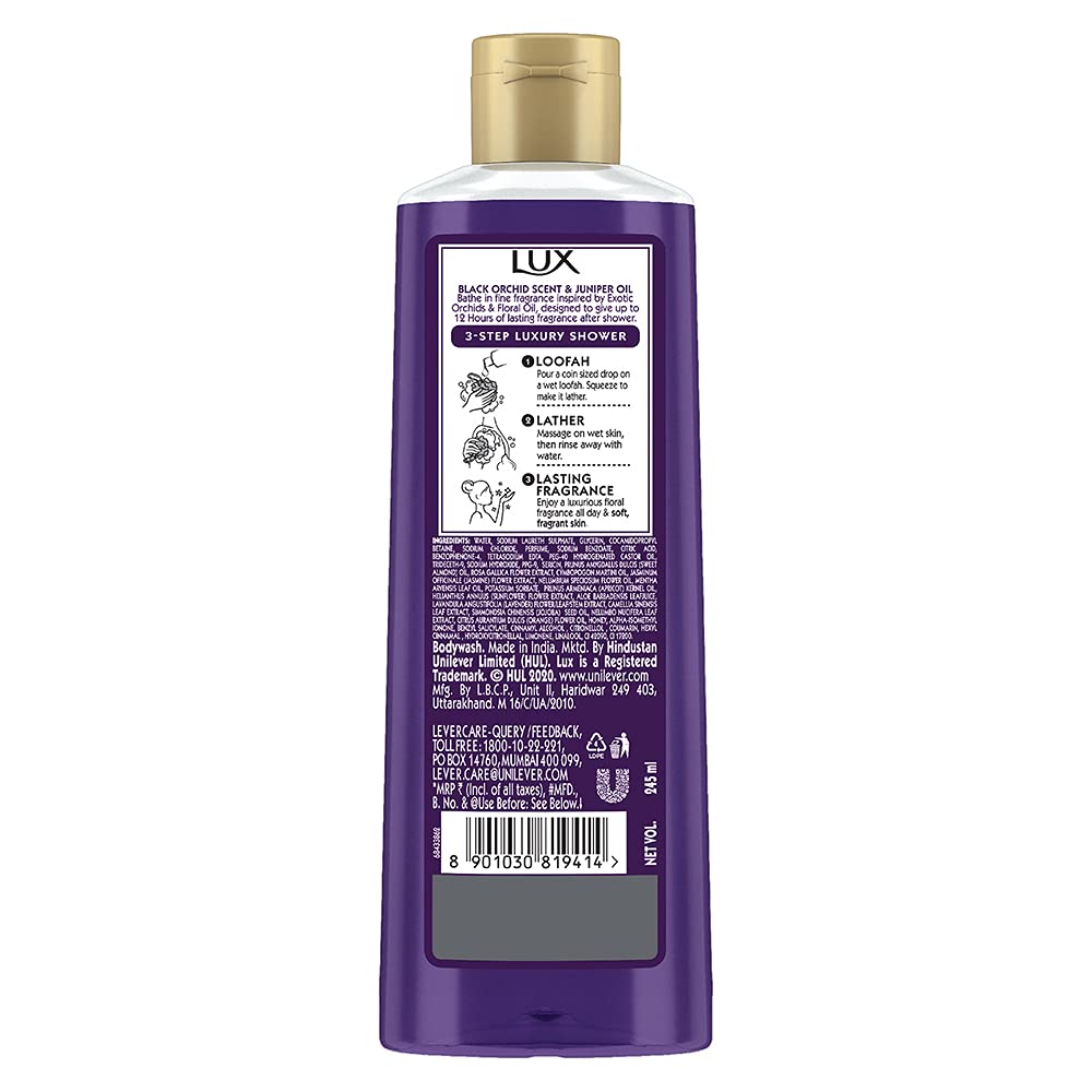 Lux Shower Gel for Fragrant Skin 245 ml & Shower Gel for Soft Skin,245 ml