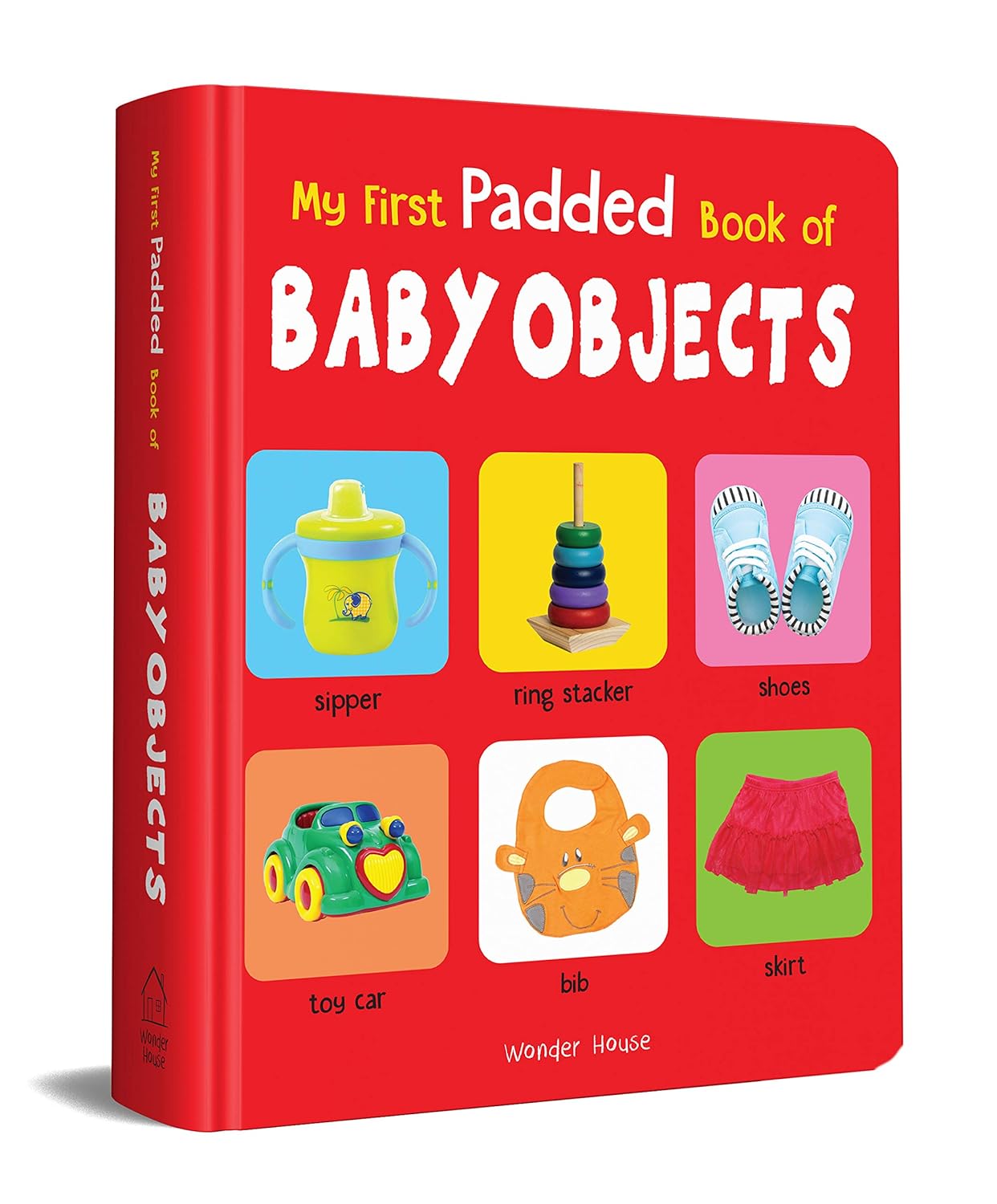 My First Padded Book of Baby Objects: Early Learning Board Book for Kids | Hardcover