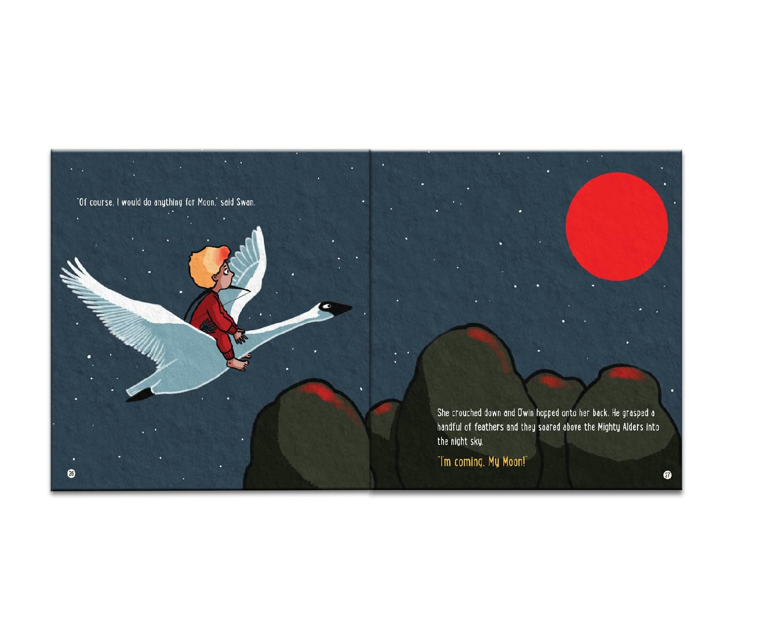 O' win and the moon book