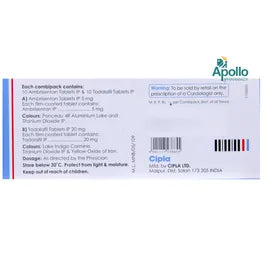 Endobloc T Combipack – 20 Tablets for Pulmonary arterial hypertension (PAH)