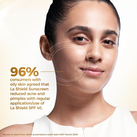 Glenmark La Shield SPF 40 Sunscreen 50ml